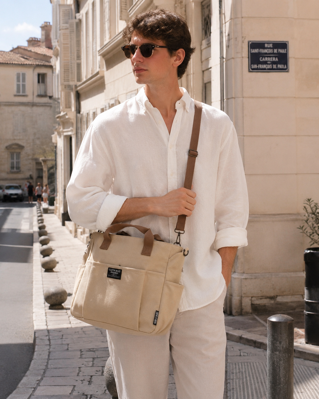 Urban Minimalist Tote Bag