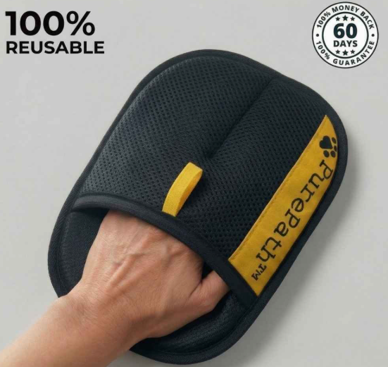 Pet Hair Remover Portable Washable Clothes Hair Dehairing Gloves Pet Cleaning Products Pet Accessories